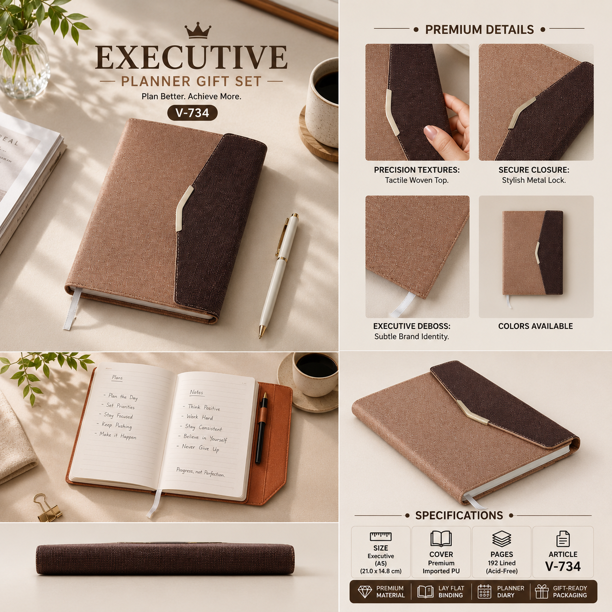 Executive Planner Gift Set V-732