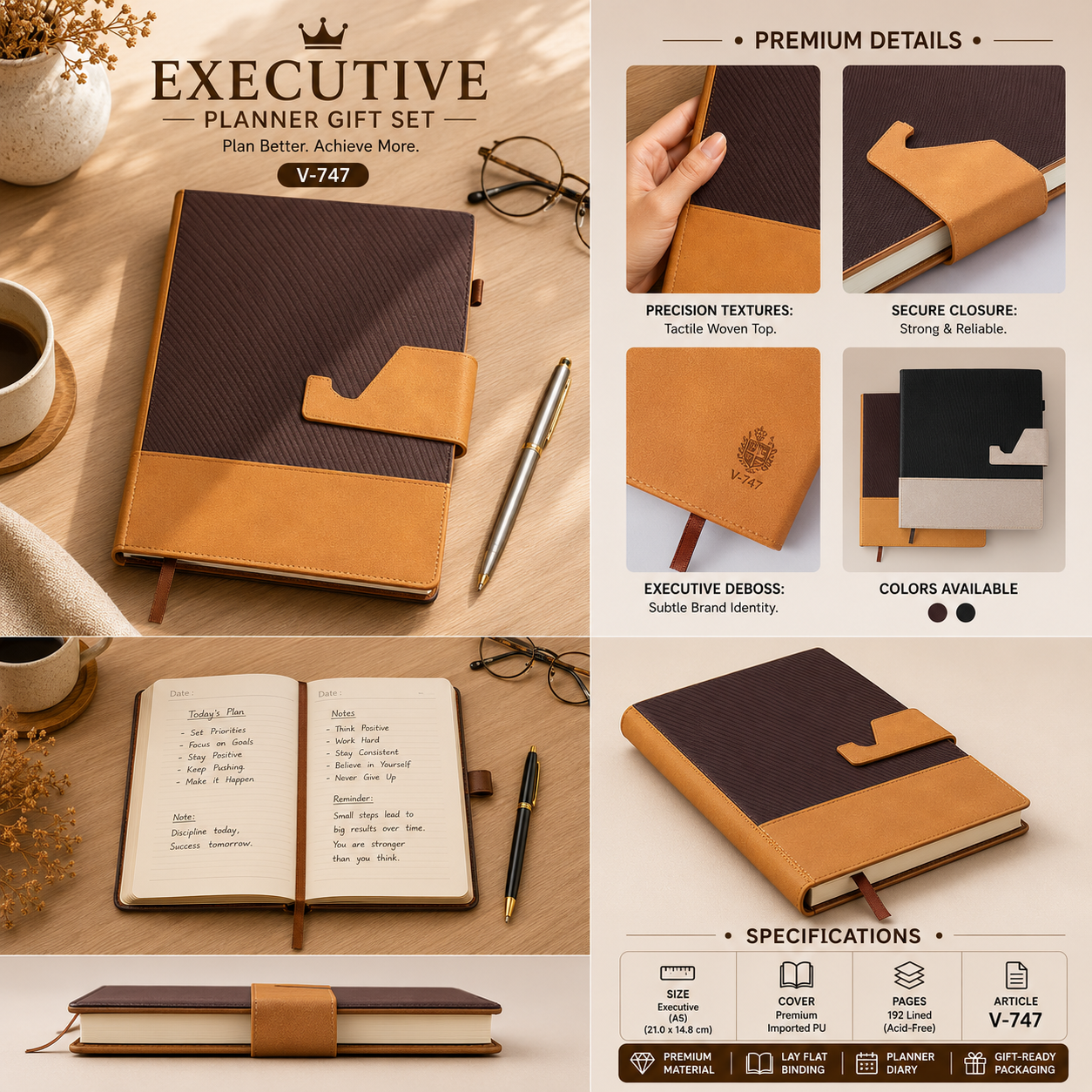 Executive Planner Gift Set V-745