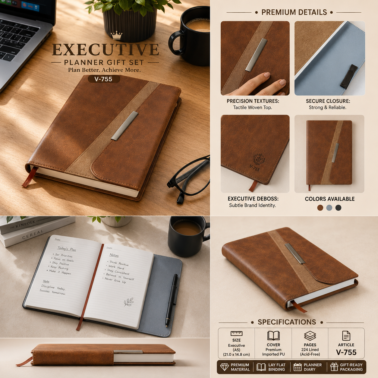 Executive Planner Gift Set V-753