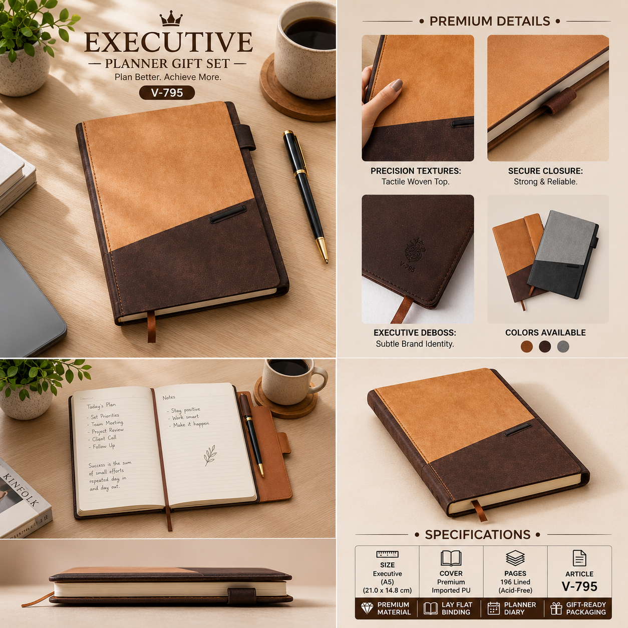 Executive Planner Gift Set V-795