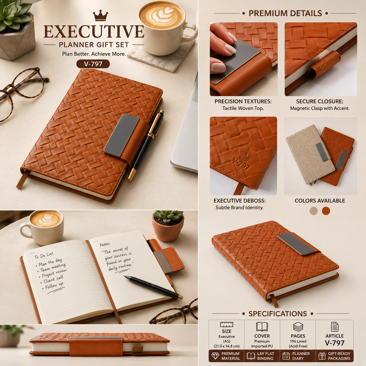 Executive Planner Gift Set V-797