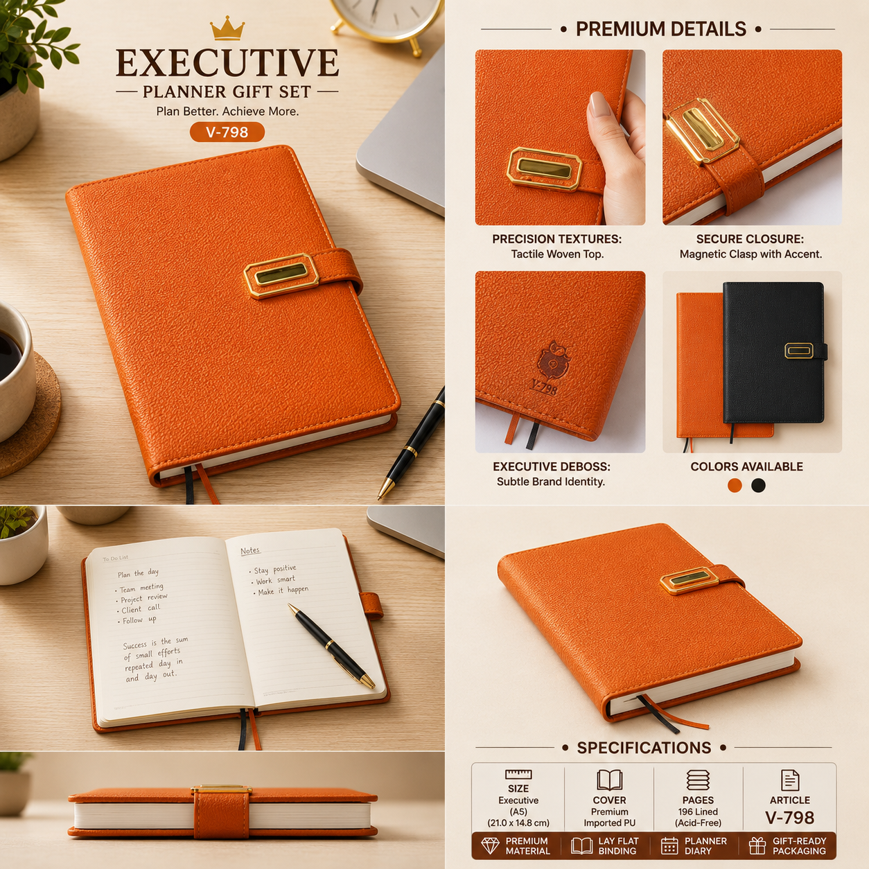 Executive Planner Gift Set V-798